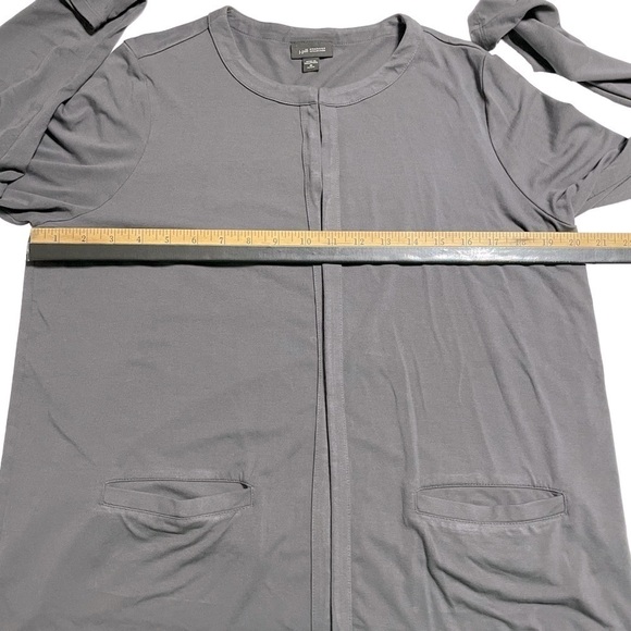 J.Jill Wherever Long Sleeve Cardigan. Size M Dark Gray. - Picture 9 of 12